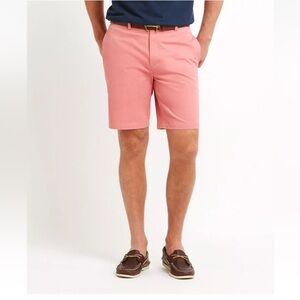 Vineyard Vines Men's Club Shorts Size 34 Coral Golf Pockets 8”inseam